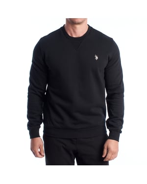 Herren-Fleece-Sweatshirt mit Rundhalsausschnitt US42187035