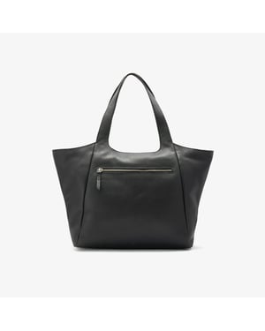 Dress Day Tote Zwarte Leren Tassen