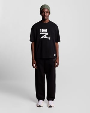 Lyle & Scott Lounge Straight Leg Joggingbroek - Zwart