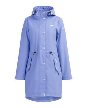 Schmuddelwedda Mackintosh Dames Violetblauw