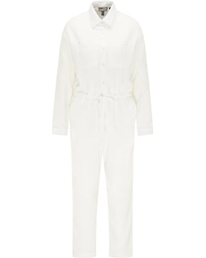 Dreimaster Jumpsuit Dames wit
