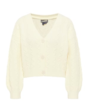 Dreimaster Vest incus Dames wolwit