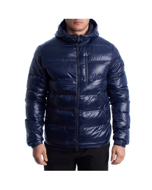 Heren Gewatteerde Jas met Capuchon 66512