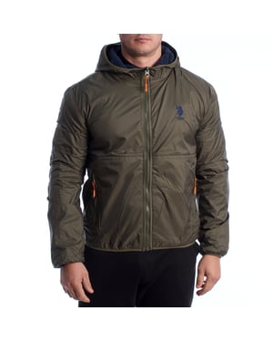 Heren Omkeerbare Fleece- en Winddichte Jas US40126001