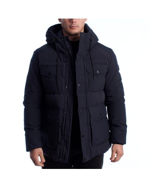 Heren Gevoerde Parka Jas US40127005