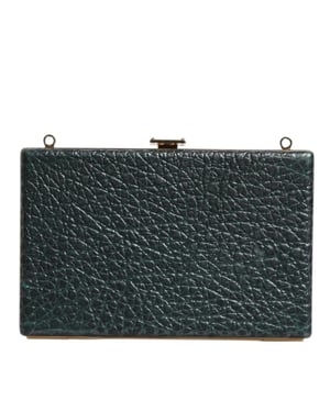 Zwarte Leren Clutch Avond Crossbody Tas