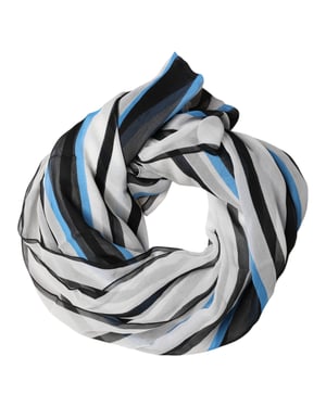 Multikleur Gestreepte Nekwarmer Sjaal