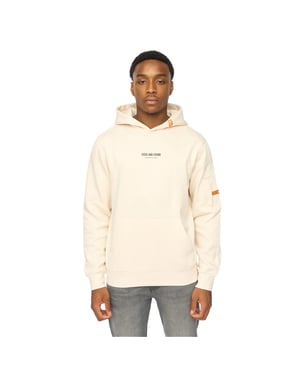 Duck and Cover Heren Brammers V2 Hoodie (Off White)
