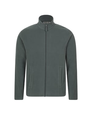 Mountain Warehouse Heren Raso Full Zip Fleece Top (Groen)