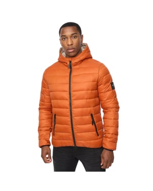 Crosshatch Heren Gattering MVE Jas (Gebrand Oranje)