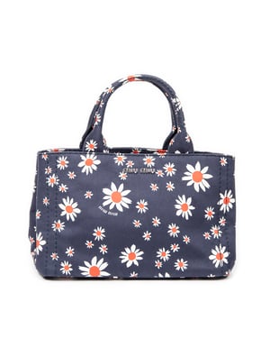 Small Printed  Open Tote  Handtas