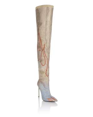 Laarzen Hakken Overknees Flame