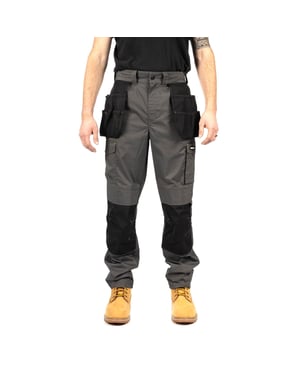Caterpillar Nexus Holster Stretch Pocket Katoenen Heren Grijze Outdoor Broek