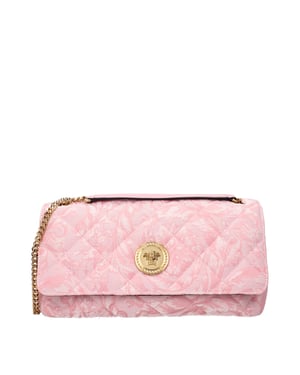 Roze Stoffen Schoudertas