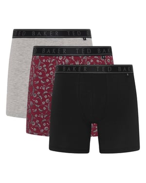 3-Pack Heren Zachte Ademende Katoenen Boxershort Ondergoed