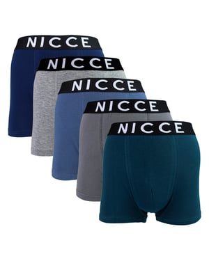 5-Pack Heren Boxers DILLOW - Zachte Ademende Katoenen Alledaagse Ondergoed