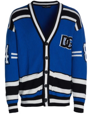 Dolce & Gabbana blauwe cardigan