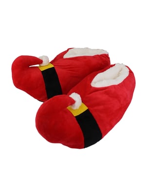Unisex Kerst Zachte Kerstman Slippers