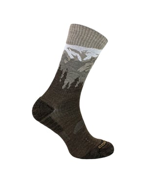 Heren Dames Lichte Performance Crew Merino Wol Sokken | Trekking Sokken
