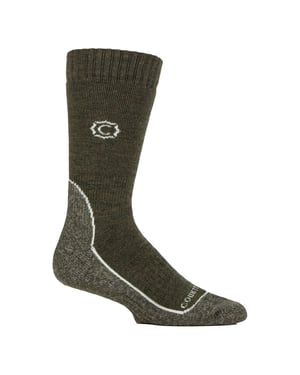 Heren Wolmix Gevoerde Wandelsokken voor Hiking en Buitencomfort