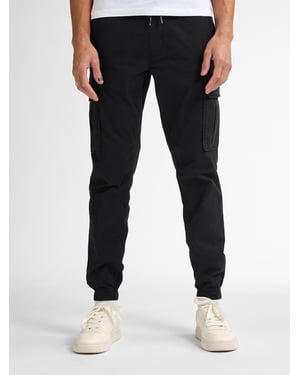 Petrol Industries - Heren Cargo Jogger Driftwoodstone - Zwart