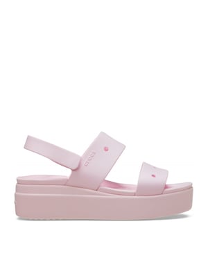 Dames Crocs Brooklyn 4U Sandalen in Roze