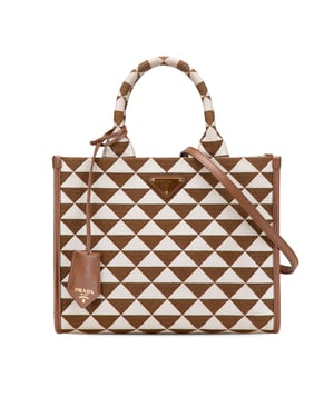 Driehoek Jacquard Tas