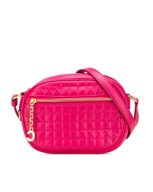 Gequilted Leren Schoudertas