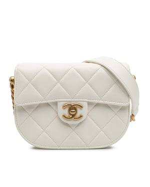 Chanel Gequilted Lamsleren Schoudertas