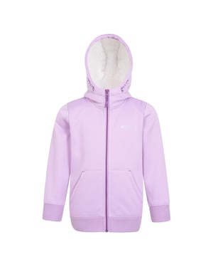 Mountain Warehouse Kinder/Kids Alpine II Full Zip Hoodie (Paars)