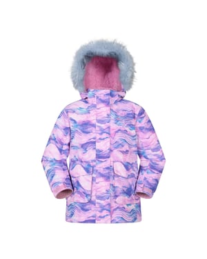 Mountain Warehouse Kinder/Kinder Ranger Camouflage Waterafstotend Jasje (Paars)