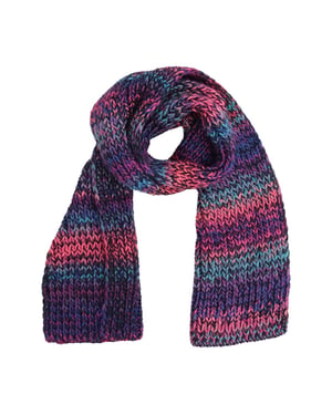 Mountain Warehouse Dames Chunky Gebreide Sjaal (Donkerpaars)