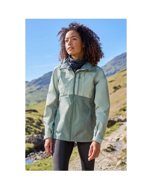 Mountain Warehouse Dames/Dames Rainforest II Extreme Waterdichte Jas (Licht Khaki)