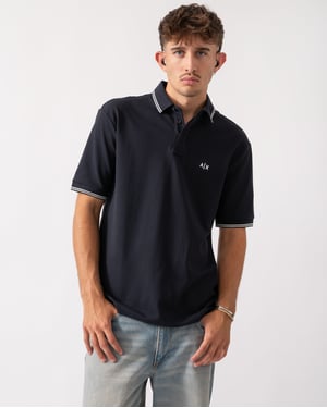 XM001287-AF17321 Poloshirt in Donkerblauw