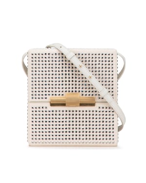 De Pouch Gekristalliseerde Canvas Schoudertas