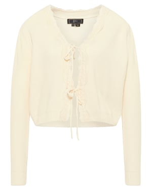 Faina Vest Dames wolwit