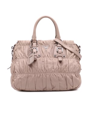 Bauletto Tessuto Handtas