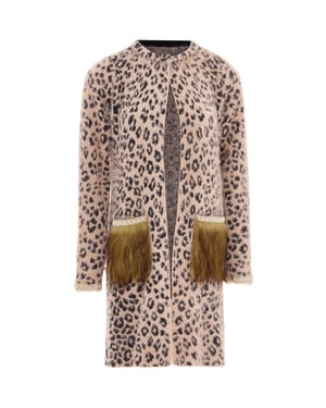 Faina Vest Dames roze zwart
