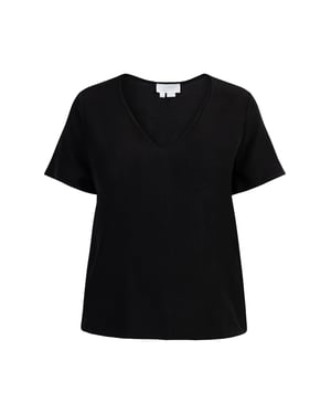 usha Blouse shirt Dames zwart