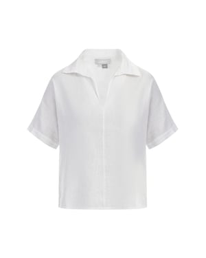 usha Blouse shirt Dames wit