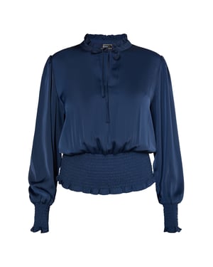 Faina Blouse Dames marine