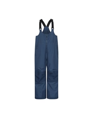 Mountain Warehouse Kinderen/Kids Falcon Extreme Waterdichte Bib Front Sneeuw Ski Broek (Marineblauw)