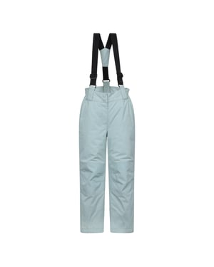 Mountain Warehouse Honing skibroek voor kinderen (Lichtgroen)