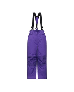 Mountain Warehouse Honing skibroek voor kinderen (Paars)