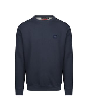 Cappuccino Italia Sweaters Sweater Navy Blauw