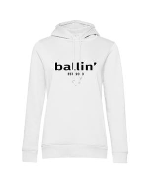 Ballin Est. 2013 Hoodies Wmn Hoodie Wit