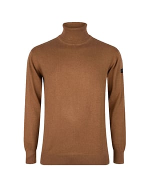 Presly & Sun Trui Keith Turtle Neck Pullover  Bruin