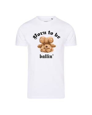 Ballin Est. 2013 Tee SS Born To Be Tee Wit