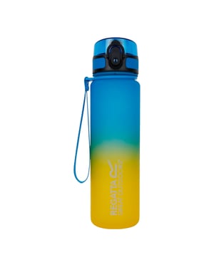 Regatta Groot Buiten 0.6L Tritan Dranken Flip Fles (Oxford Blauw/Zonsondergang)