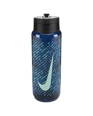 Nike Renew Opnieuw opladen 680ml Rietjesfles (Transparant Blauw)